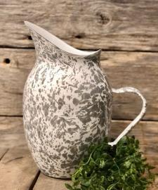 Gray Splatter Pitcher .