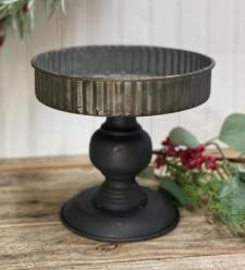 Black Base Candle Pan .