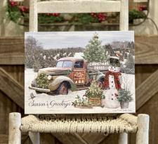 Old Farm Truck Canvas Small 