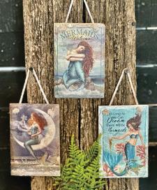 Mermaid Mini Slates (3 Assorted)