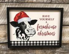 Have Yourself A Farmhouse Christmas Sign 