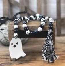 Boo Bead Garland 