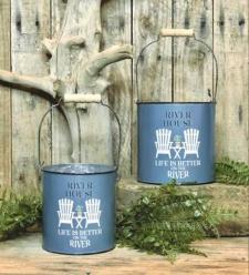 Blue River Buckets  (Set of 2)