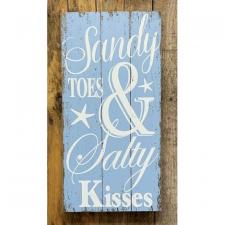 Sandy Toes Sign .