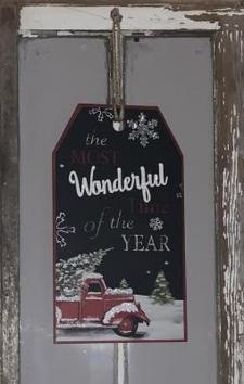 Wonderful Time Hanging Tag 