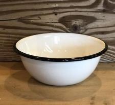 Black Rim Cereal Bowl 