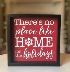 No Place Like Home Sign 