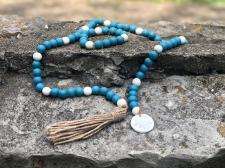 Blue/White Sand Dollar Garland 