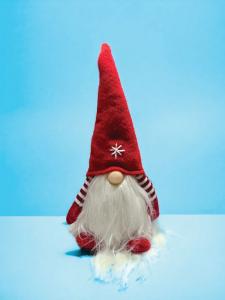 Red Hat Santa Standing Gnome .