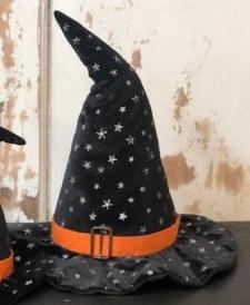 Witch Hat Orange Band Large .