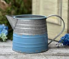 Blue Metal Pitcher Small .