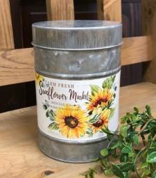 Sunflower Canister 