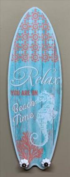 Relax Beach Time Surfboard Hanger 