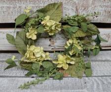 Hydrangea Candle Ring .