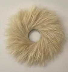 Tan Pampas Grass Wreath Large 