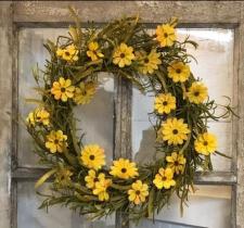 Eucalyptus Pumpkin Wreath 