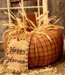 Happy Harvest Pumpkin .