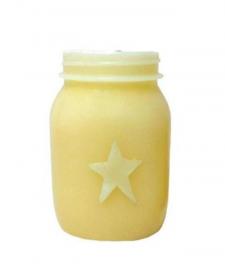 The Keeping Jar LED Candle Cream .