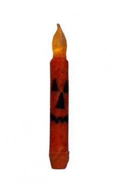 Jack O Lantern Taper w/Timer 